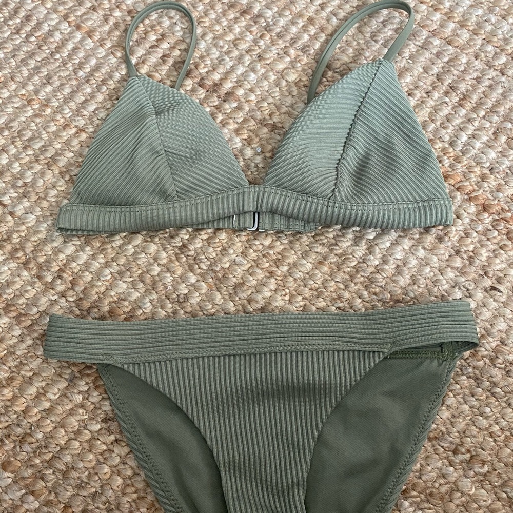 Green bikini